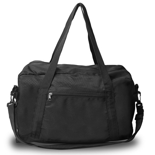 Small gym bag black 40x20x25cm - gym,