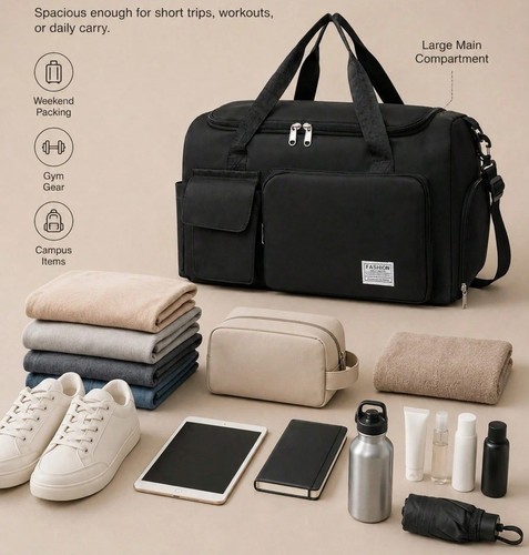 Unisex travel duffle - travel,