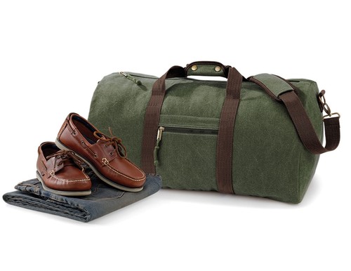 Mens weekend canvas holdall - weekend,